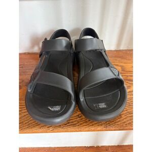 Teva Hurricane Drift Sandals Black Women 9 Water Friendly Lightweight 1124070
